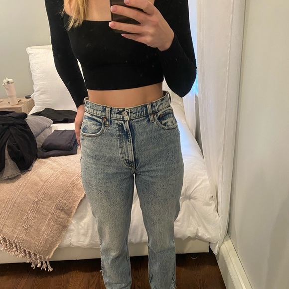 Abercrombie High Rise Denim Jeans - Picture 1 of 5